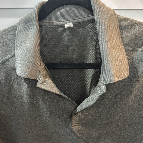 Lululemon Men’s Gray Polo Shirt in size XL - Picture 2 of 5